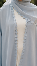 Abaya Sakura BLEUE